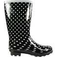 thumbnail image 3 of Norty Women's Hurricane Rain Boots – Waterproof Mid-Calf Length 11 inch Rubber Winter Spring and Garden Boots - runs a 1/2 size large, 3 of 7