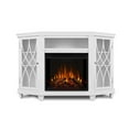 thumbnail image 3 of Real Flame Lynette Corner Fireplace TV Stand in White, 3 of 7