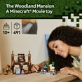 thumbnail image 4 of LEGO Minecraft Woodland Mansion Fighting Ring - Building Toy for Kids Age 10+ - Includes Steve, Garrett, & Henry Minecraft Figures, Plus a Chicken Jockey & More - Birthday Gift Idea for Fans - 21272, 4 of 8