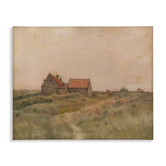 Stupell Industries Transitional Cottage on October Day Canvas Art, 20 x 16, by Lil' Rue
