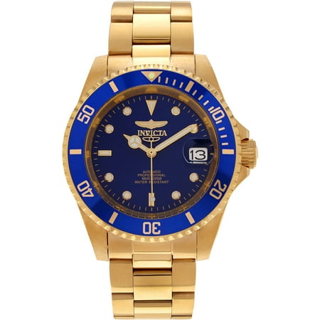 Invicta Men's Gold-Plated Stainless Steel Pro Diver 8930OB Link Bracelet Dress Watch