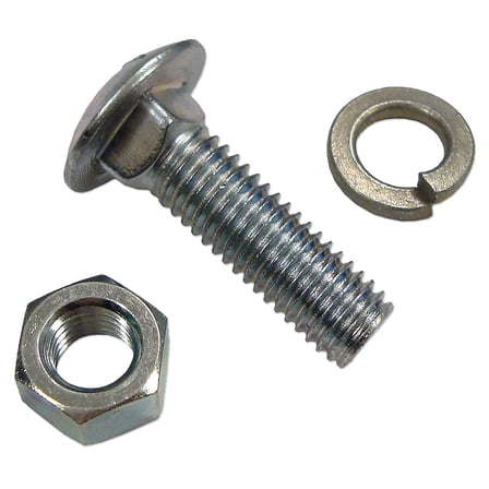 Front Weight Carriage Bolt, Washer & Nut Kit Fits International Tractor 15056R1 18708R1 433828 88630 bolt; 102637 280431 nut; 103323 80679 washer