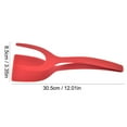RED Egg Shovel Pancake Shovel Two In One Pancake Omelet Clip Nylon