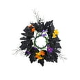 Candlestick Decoration Wreath Ring Ornaments Festival Sunflower Table