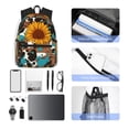 thumbnail image 4 of Fotbe Vintage Sunflowes Mochila Ligera Casual para Laptop para Hombres y Mujeres, Mochila Impermeable de Uso Diario, Mochila para Universidad, 4 of 6