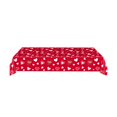 thumbnail image 2 of Yhmxh Home Decor, Room Decor, Wall Decor Rectangular Tablecloth Waterproof Sturdy Tablecloth Wipeable Washable Tablecloth For Kitchen And Dining Room Red 54X108in Festive wallpaper, 2 of 6