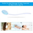 thumbnail image 6 of Triani Back Lotion Applicator and Massager by Body 17.25" Long Handheld Self-Handhled Easy Reach with Non Slip Handle Lotion Oil Cream Applicator for Body Leg Bath Brush(Blue), 6 of 7