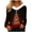 #179-Black, variant on Neewe Women Christmas Tops Long Sleeve V Neck Sweatershirt Fur Trim Sweater Tops
