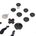 thumbnail image 2 of Sensitive Magnetic Metal Replacement Thumbsticks Kit for Xbox One Elite Series 2, Black, 2 of 4