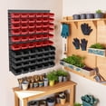 thumbnail image 5 of 60pcs Wall Mounted Storage Bins Heavy Duty,Plastic Tool Organizer,Heavy Duty Hanging Storage Organizer Bins For Garage, Screws, Nuts, Bolts, Small Hardware Parts, 5 of 8