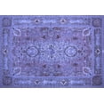 thumbnail image 1 of Ahgly Company Indoor Rectangle Persian Blue Traditional Area Rugs, 6' x 9', 1 of 4
