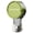 Green, variant on Vacuum Suction Cup Hooks for Bathroom and Kitchen - No Drill, Waterproof, Heavy Duty Reusable Detachable Wall Hangers for Towels, Loofahs, and Coats - Works on Glass and Tile, 1Pc(Yellow,4x2.3")