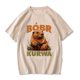 thumbnail image 3 of Camiseta de dibujos animados Bobr Kurwa Grunge para hombre, ropa divertida de los 90, Harajuku, Y2k, moda de la UE, 3 of 5