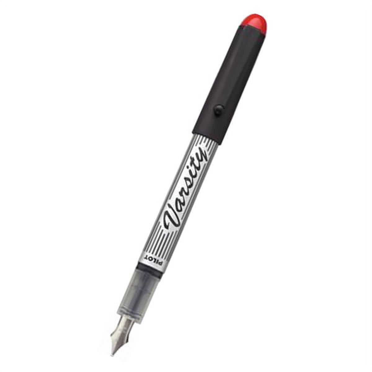 Pilot Varsity Disposable Fountain Pen, Red