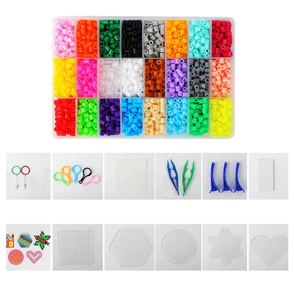New Craft Fuse Beads Square Puzzle Pegboards Patterns For 5 Mm Hama Beads  Perler Beads Diy Puzzles For Kids Children - Puzzles - AliExpress
