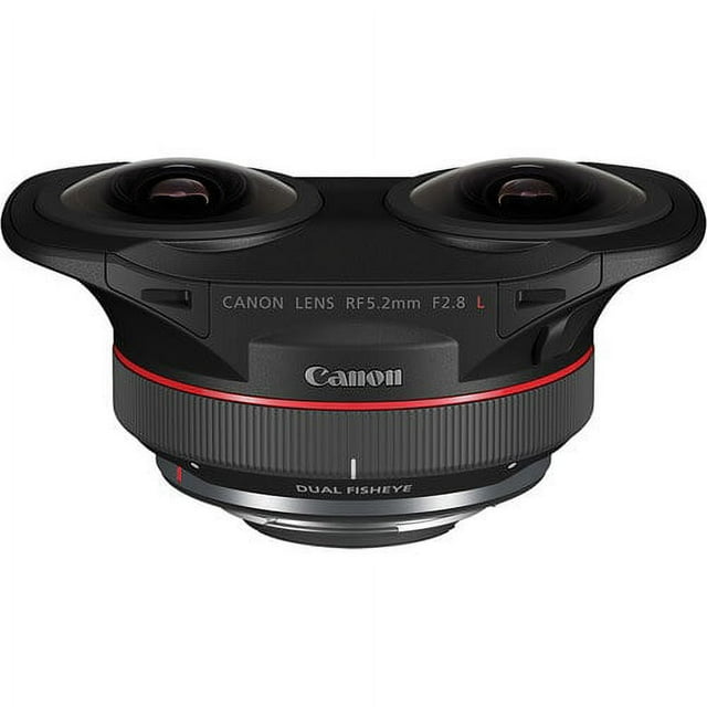 Canon RF 5,2 mm F/2,8 L Double Objectif 3D VR Fisheye (Modèle International)
