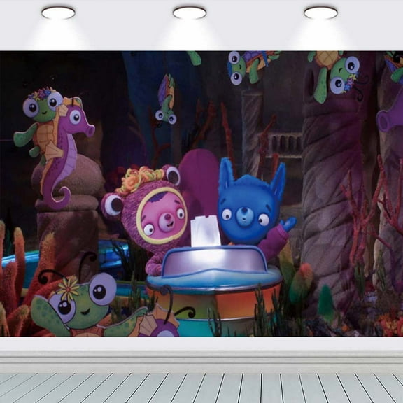 Tumble Leaf Taspestry Poster Banner Backdrop Background Wall Decor Party Supplies