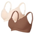 thumbnail image 1 of Women Wireless Bras Soft Bra Bralette Full Coverage Everyday Bras, 1 of 6