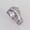 Silver, variant on 2pcs/set Women Alloy Ring Diamond Crystal V-shaped Crown Wreath Flower Size 6-10-Rose Gold-8