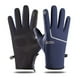 thumbnail image 2 of Fiudx Guantes de Invierno, Diseño Térmico para Pantalla Táctil, Palma de Cuero Antideslizante, Resistentes Al Viento y Transpirables, para Deportes Al Aire Libre y Conducción, Unisex, Hebilla Portáti, 2 of 3