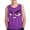 Tops-A281Purple, variant on Kids' Sleeveless Tank Top Funny Emotion Face Print Top Everyday Active Crewneck Shirts Playwear Comfort Summer Casual Novelty Tops for Teen