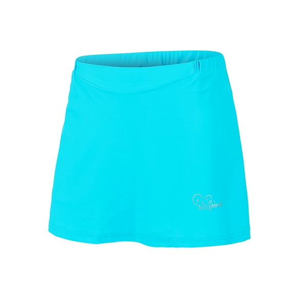 Women 2-in-1 Cycling Skort with Padded Liner Bike Shorts Quick Dry Athletic Sports Skirt
