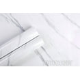 thumbnail image 2 of 4ft x 30ft Gloss White Marble Granite Stone Wallpaper Vinyl Wrap Film 48" x 360", 2 of 13