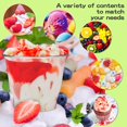 thumbnail image 5 of 50 Count 8 oz Clear Plastic Dessert Cups with Dome Lid, Disposable Ice Cream Cups and Parfait Cups, Disposable Plastic Cups for Ice Cream, Yogurt, Pudding, Fruit Salads, and Cakes, 5 of 5