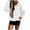 White, variant on Vedolay Plus Size Tops for Women 2023 Hoodies for Women 2023 Oversized Sweatshirts Pullover Hoodies Sweaters Long Sleeve with Pockets,Navy XXL