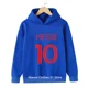 thumbnail image 5 of Sudadera con capucha de Messi, ídolo de fútbol infantil, n.º 10, moda urbana, sudadera holgada, otoño, para niños y niñas, 2024, 5 of 5