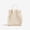 White, variant on Women's Off White 3D Ruffled Lace Vertical Mini Tote Bag, Detachable Adjustable Strap Handheld Crossbody Purse for Daily Use