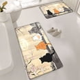 thumbnail image 4 of YIMEIS Appreciate the moon and watch the cat 19.7''*31.5'' Flannel Non-Slip Mat, Rug for Bathroom Door, Mat for Balcony, 4 of 10