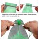 thumbnail image 2 of 100 piezas Bolsa protectora para manojos 23x17cm Bolsa de organza de pomelo con cordón, 2 of 2