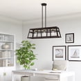 thumbnail image 2 of Livex Lighting - Schofield - 3 Light Linear Chandelier In Transitional Style-16, 2 of 11