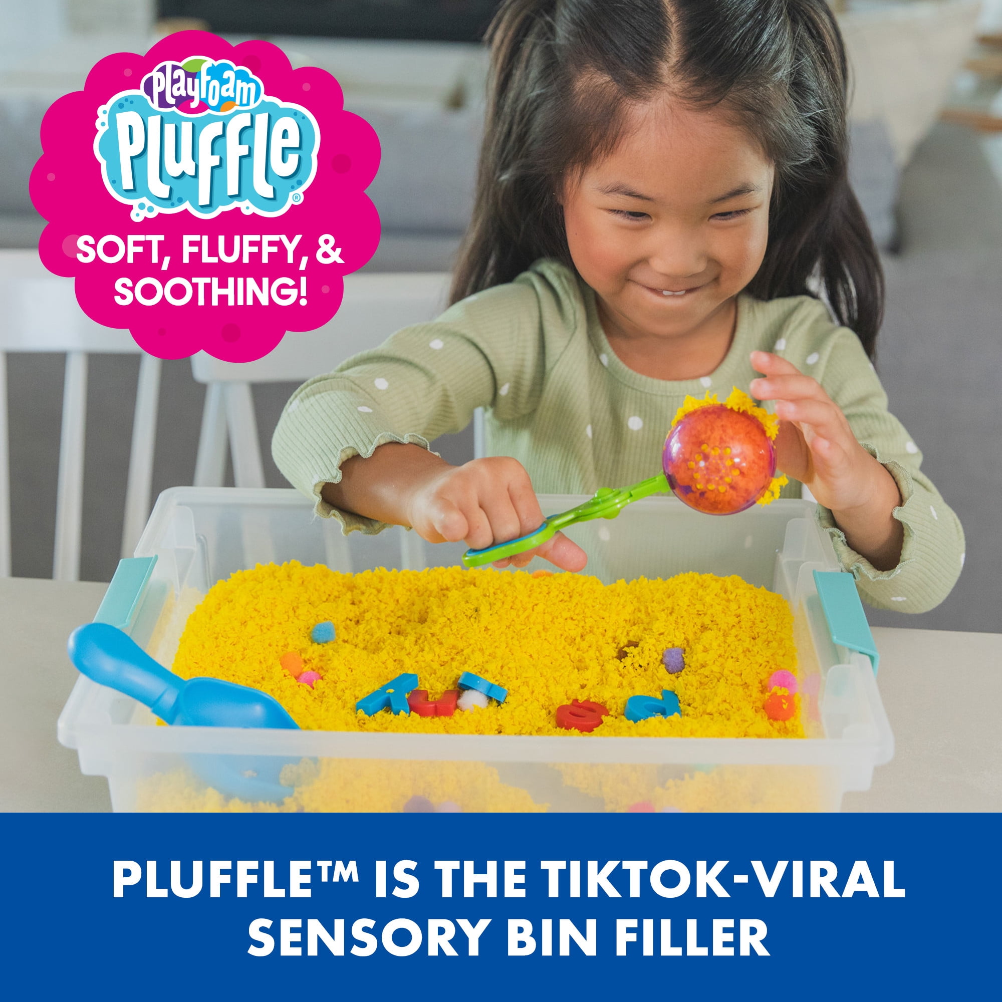 Educational Insights Pluffle® Mini 8 Pack, Sensory Bin Filler for Ages 3+