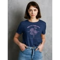 thumbnail image 2 of Pretty Fabulous Flowers Slogan T-Shirt Women -Image by Shutterstock, Female 4X-Large, 2 of 4
