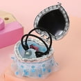 thumbnail image 4 of Jewelry Storage Organizer  Heart Shaped Jewelry Box for Girl, Heart Make Up Mirror Jewelry Display Case for Earrings Rings Bracelets Gift for Girl ﻿, 4 of 5