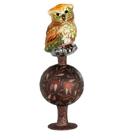 Inge Glas Up in the Tree Tops Owl Bird German Glass ...