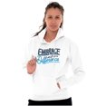 thumbnail image 3 of Embrace Differences Autism Awareness Unisex Plus Fleece Graphic Hoodie Brisco Brands 3X, 3 of 5