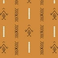 thumbnail image 2 of 3S Brother's Kitchen Valance BOHO Printed Set of 3 Hanging Rod Pocket & Back Tab Window Décor Valances Tiers Café Curtains -Made in Turkey 0037( Mustard Yellow 50"x14" Valance - 2 Tiers 24"x36"), 2 of 4