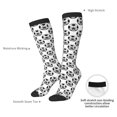 thumbnail image 4 of Naloa Happy Soccer Thigh High Socks Extra Long Stretchy Sock Women Over Knee High Opaque Stocking Daily Wear, 4 of 6