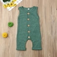 thumbnail image 2 of Baby Boy Sleeveless Romper Jumpsuit Newborn One Pieces Clothes, 2 of 5