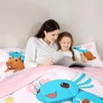 thumbnail image 5 of Homewish Kawaii Axolotl Salamander Boy Girl 3 Pieces Queen Comforter Set,Cartoon Capybara Ultra Soft Bedding Sets,Dreamy Princess Bedding Comforter Set Breathable,Luxury Bedroom Decor,Reversible, 5 of 8