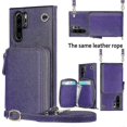 thumbnail image 5 of Funda tipo cartera para Huawei P30 Pro con tarjetero y correa para el hombro para mujer p202411261300, 5 of 5