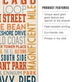 thumbnail image 3 of Chicago, Illinois, Typography (#2) Birch Wood Wall Sign (12x18 Rustic Home Decor, Ready to Hang Art), 3 of 5