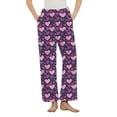 thumbnail image 2 of Puyaiuu Women's Pajama Pants With Pockets Flannel Pajama All kinds of Print Comfy Pant Fuzzy Sleep Bottoms with Pockets Gift, 2 of 5