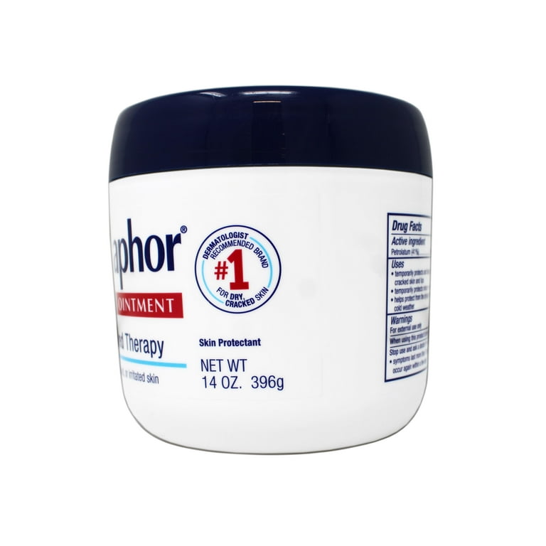 Aquaphor Healing Ointment, Advanced Therapy Skin Protectant, Dry Skin Body  Moisturizer, 14 Oz Jar