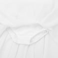 thumbnail image 6 of Yartina Girls Camisole Ballet Lyrical Dance Dress Gymnastic Leotard Ballerina Dancewear White XL, 6 of 7