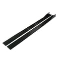 thumbnail image 2 of Car Side Skirt Extensions Rocker 2M Universal Splitters Diffuser Lips Side Skirt Black, 2 of 7