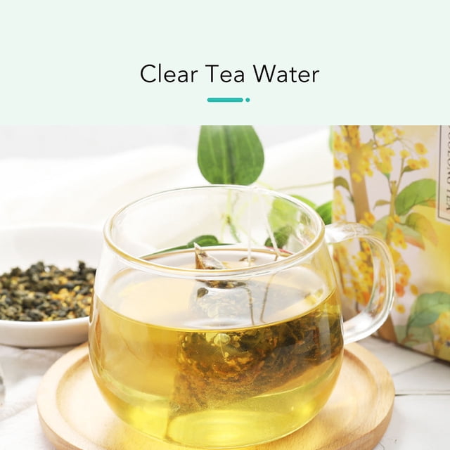 Té Oolong, Bolsas Triangulares De Buen Gusto, Té Con Sabor Para La Familia